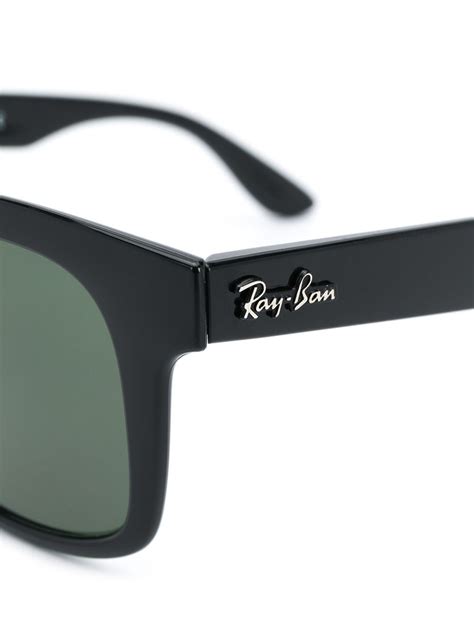 Ray Ban Rectangle Frame Sunglasses Editorialist