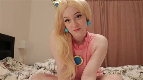 Stripping And Fucking You In My Peach Cosplay