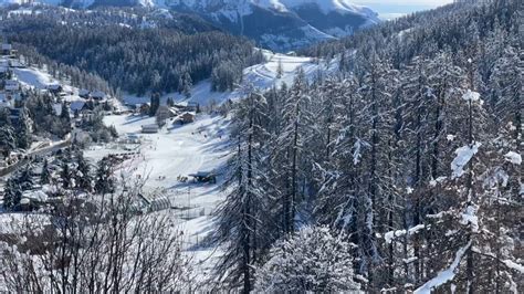 Jusqu à 80cm de neige tombés sur les pistes de ski des Alpes Maritimes