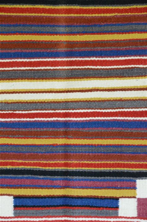 Navajo Saddle Blanket Single Charlott Yazzie Nizhoni Ranch Galle