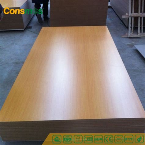 Furniture Grade Decorative Mm Medium Density Fiberboard Melamine