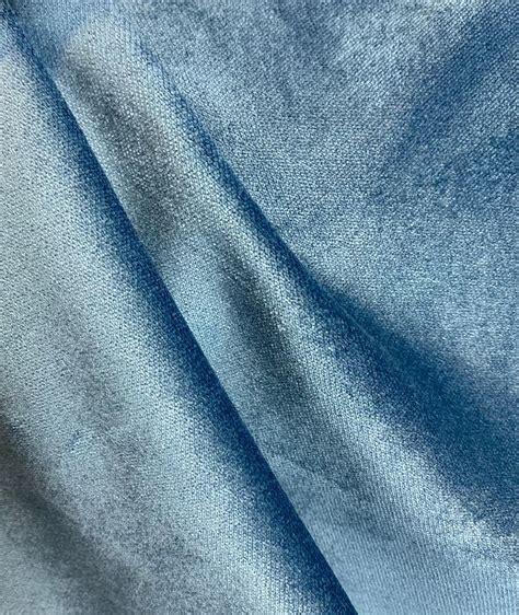 Blue Velvet Upholstery Fabric Solid Blue Velvet Blue Velvet Upholstery ...