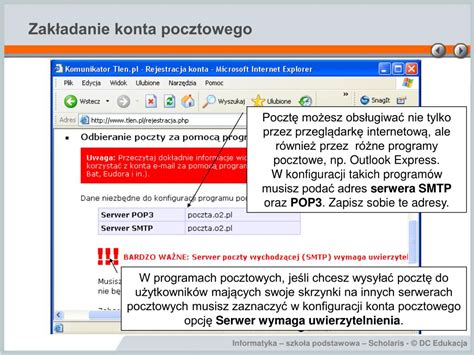 PPT Wirtualny Listonosz Czyli Poczta Elektroniczna PowerPoint