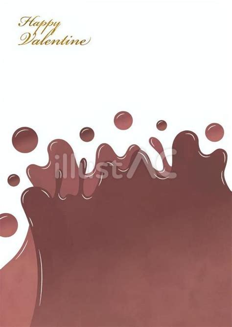 溶けたチョコレートの背景イラスト05イラスト No 23405244｜無料イラスト・フリー素材なら「イラストac」