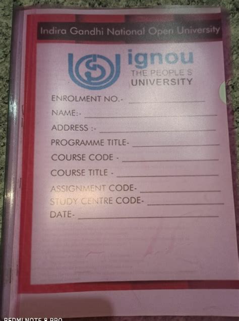 Now Ignou Handwritten Readymade Solved Assignment Available Hard Copy