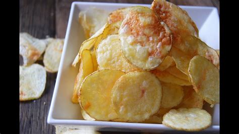 Patatas Chips Al Microondas F Ciles Y Crujientes Youtube