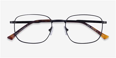 Gong Rectangle Black Full Rim Eyeglasses Eyebuydirect Canada