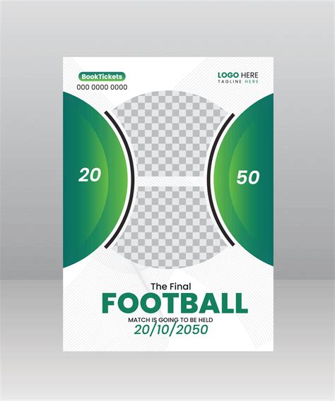 Final Football Competition Flyer sports poster template 17158939 Vector ...