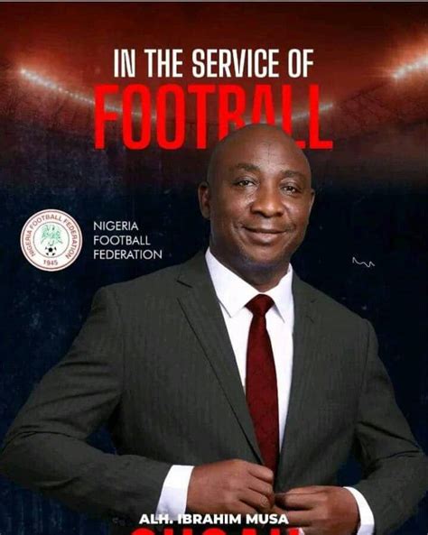 NIGER TORNADOES CONGRATULATES MUSA IBRAHIM GUSAU ON NFF ELECTION