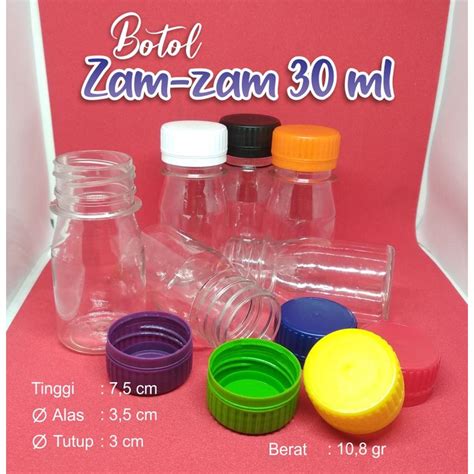 Jual Botol Zam Zam 30 Ml Isi 110 Pcs Shopee Indonesia