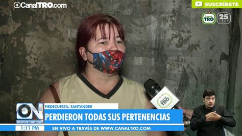 Incendio Acab Con Todos Los Enseres De Una Familia En Piedecuesta