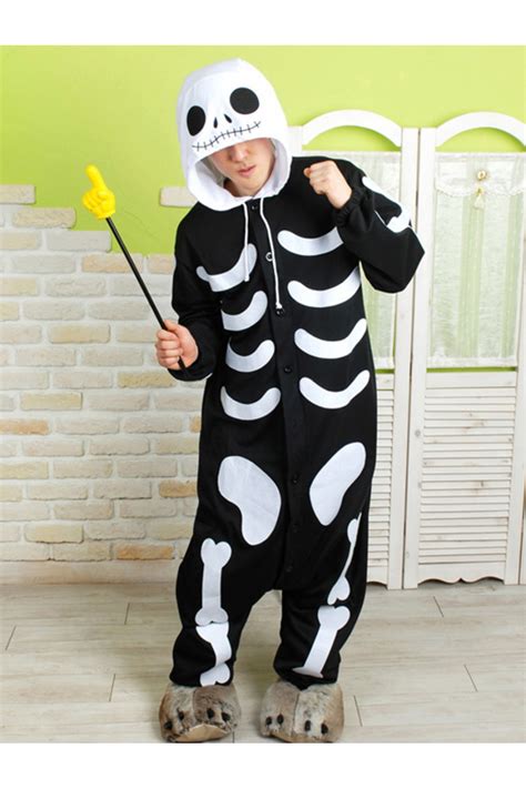 Skeleton Kigurumi Halloween Onesie - 4kigurumi.com