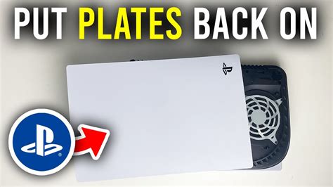 How To Put Ps5 Plates Back On Full Guide Youtube