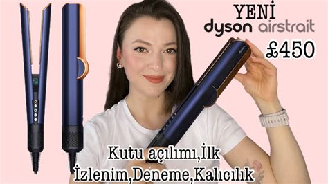 Yeni Dyson Airstrait Saç Düzleştirici Kurutucuyu Adan Zye İnceliyorum