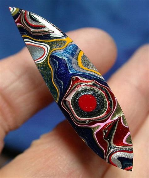 Fordite Cabochon Top Grade Stunner Suzybones Detroit Etsy Fordite