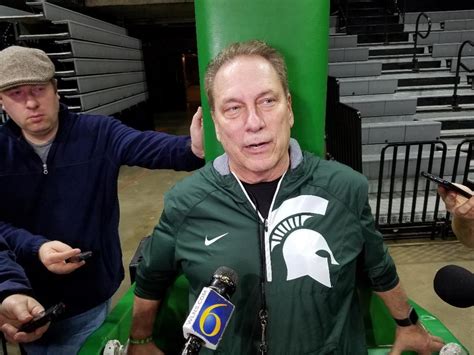 Moments Ago Tom Izzo Talks After Michigan State Practice Sports