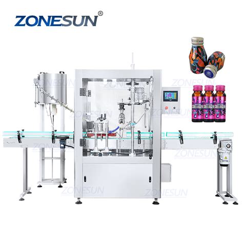 Zonesun Automatic Vinegar Liquor Bottle Pilfer Proof Ropp Capping