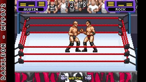 Game Boy Advance Wwf Road To Wrestlemania Thq Gameplay Youtube