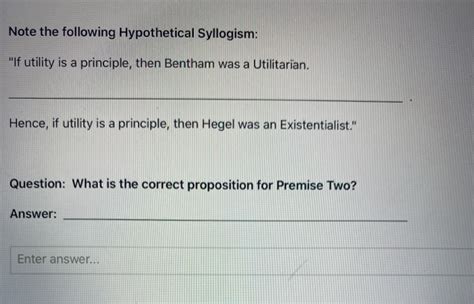 solved note   hypothetical syllogism  cheggcom