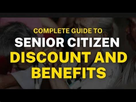 MGA PRIBILEHIYO AT DISKWENTO SA MGA SENIORS CITIZEN YouTube