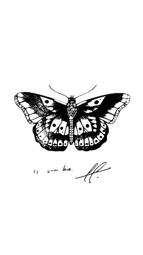 Butterfly Tattoo Wallpapers Wallpaper Cave