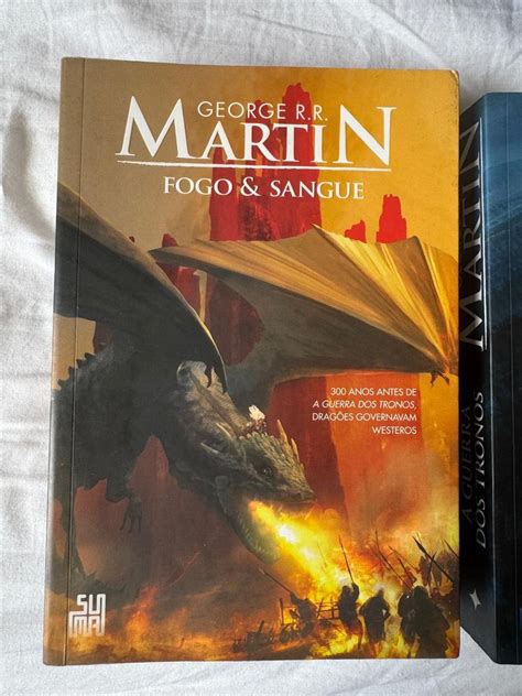 Fogo E Sangue Volume 2 - Livro Fogo e Sangue Game Of Thrones | Livro Usado 137756466 | enjoei