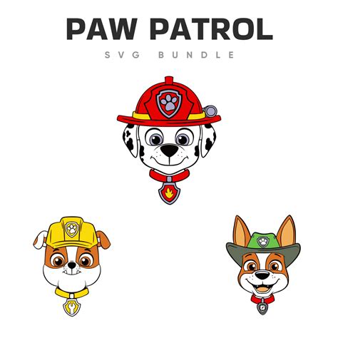 Paw Patrol Svg Designs Master Bundles