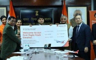 Akasa Air Forays Into Madhya Pradesh