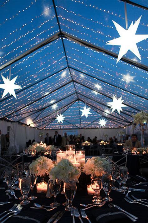 35 Inspirational Ideas To Make A Stunning Starry Night Wedding - Elegantweddinginvites.com Blog