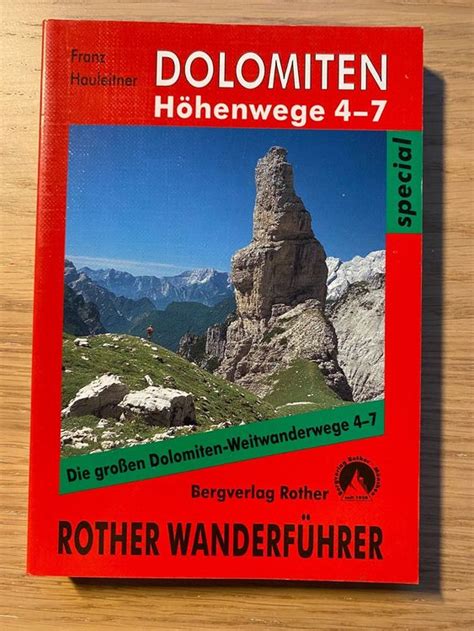 Rother Wanderführer Dolomiten Höhenwege 4 7 Kaufen auf Ricardo