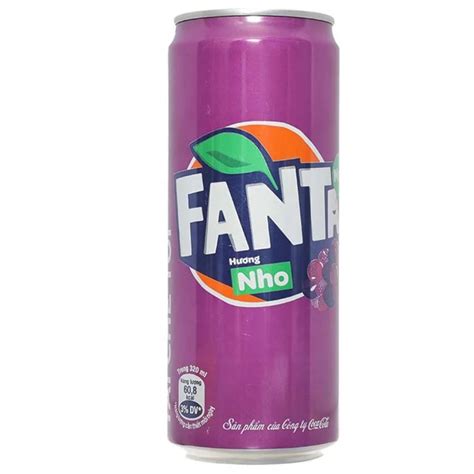 Fanta Grape Soft Drink Quality High From Vietnam 320ml X 24 Cans Buy