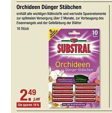 Orchideen D Nger St Bchen Angebot Bei V Markt