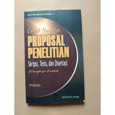 Jual Seri Penelitian Ilmiah Cerdik Menyusun Proposal Penelitian