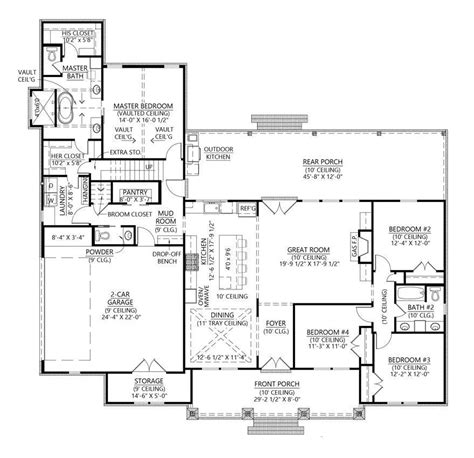 Windsor Creek House Plan | Modern Farmhouse | Country House Plan