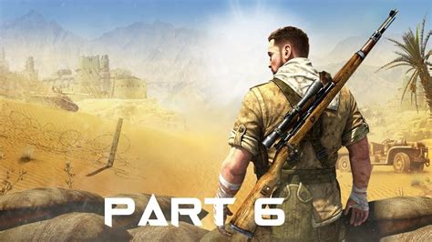 Sniper Elite 3 Walkthrough Part 6 Kasserine Pass Youtube