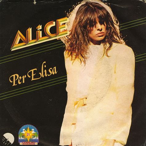 Alice Per Elisa Vinyl Rpm Stereo R Discogs