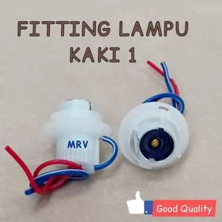 Jual Socket Kaki 1 Fitting Bohlam Lampu Rem Sein Putar Kaki 1 Satu