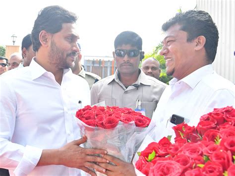 Ap Cm Ys Jagan Flags Off Veterinary Ambulances Photos Sakshi