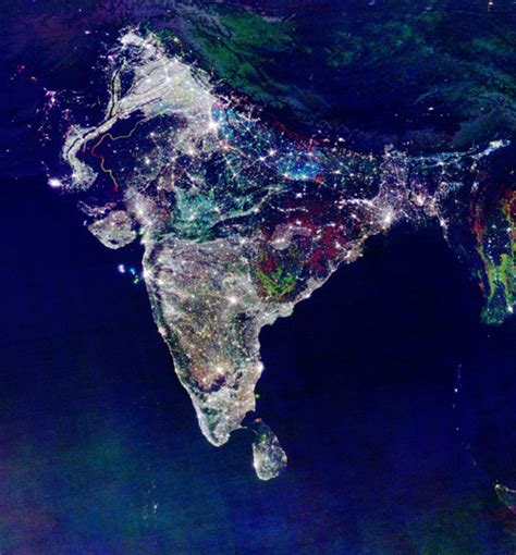 Photo Shows India Lit Up on Diwali Night in “NASA” Satellite Imagery ...