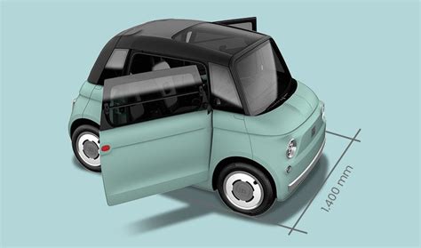 Nuova Fiat Topolino La Microcar Elettrica Per La Citt Fiat