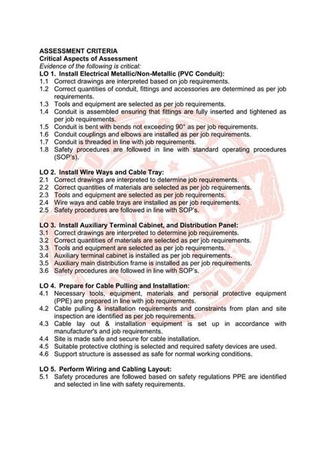 ELECTRICAL INSTALLATION AND MAINTENANCE NC II CBLM PDF