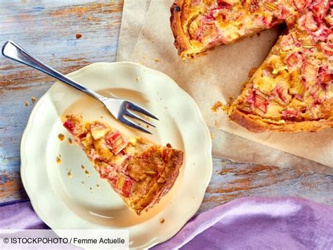 La recette de la tarte à la rhubarbe de Cyril Lignac Femme Actuelle