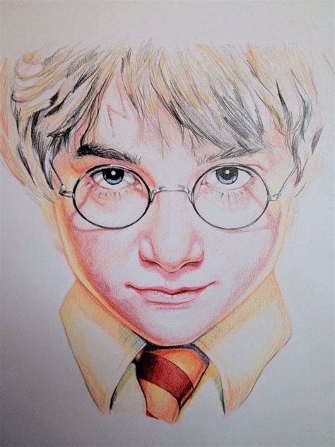 Pencil Drawings Of Harry Potter A Stroke Of Genius