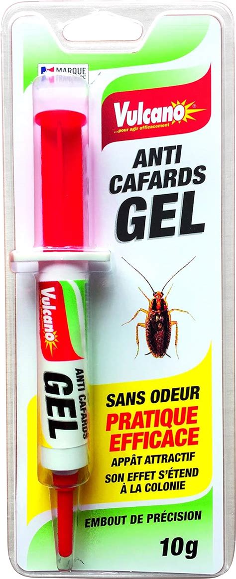 VULCANO GEL ANTI CAFARDS PRATIQUE EFFICACE SANS ODEUR Amazon Fr Jardin