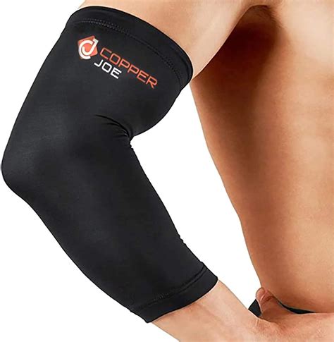 Buy Copper Joe Compression Recovery Elbow Sleeve Highest Copper Content Elbow Brace For