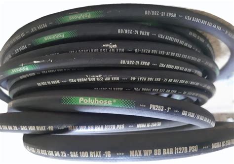 Polyhose Black High Pressure Hydraulic Hose Pipe At Rs 150meter हाई