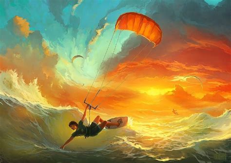 插画师Artem Rhads Chebokha的作品极其唯美