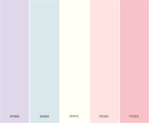 Love - Pastel Color Palettes