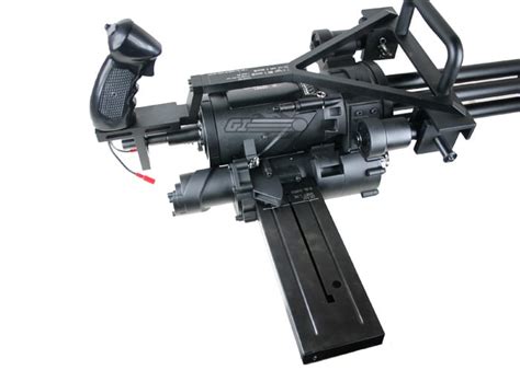 Echo 1 M134 Short Aeg Airsoft Minigun Black