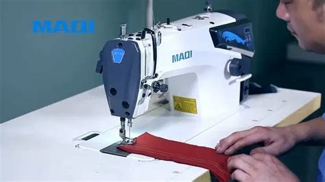 MAQI Q1 Single Needle Lockstitch Industrial Sewing Machine For Light